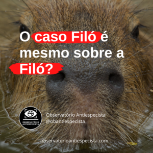 Foto aproximada da cabeça de uma capivara enquanto ela move suas